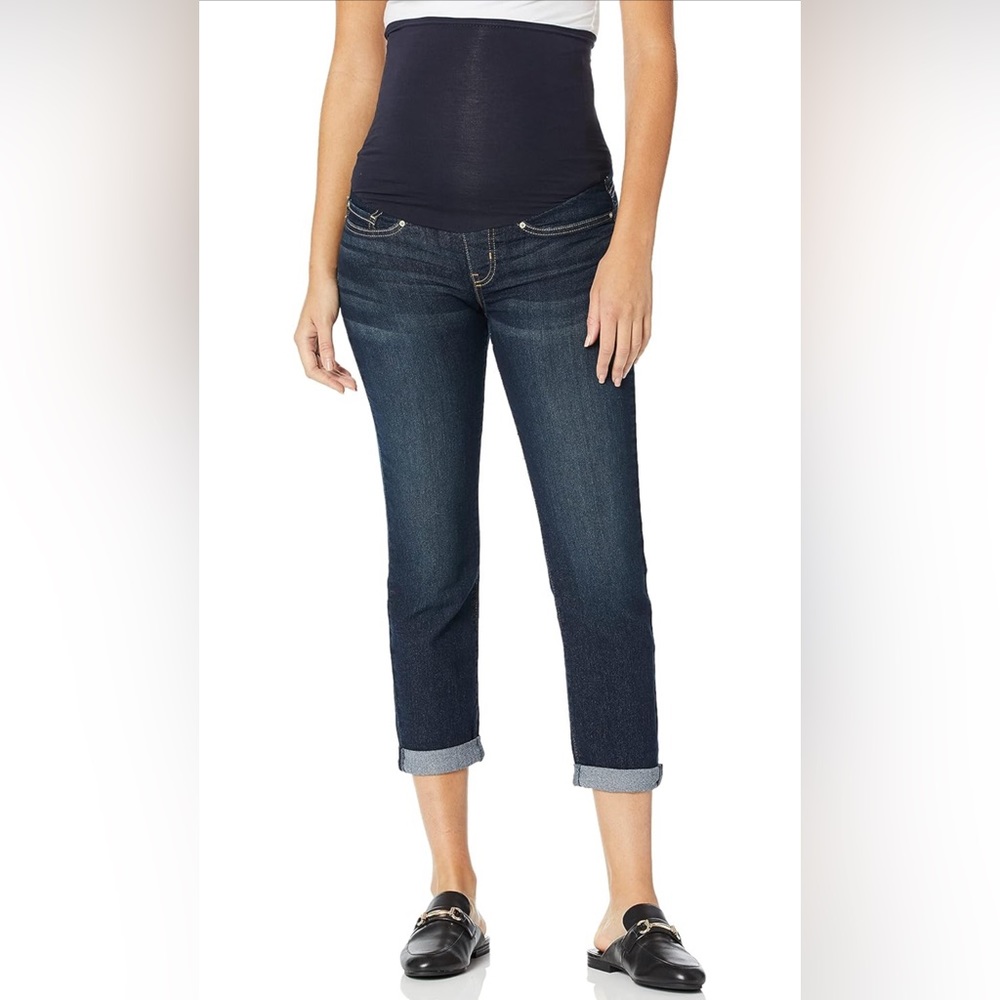 Signature by Levi Strauss & Co. Women's Maternity Slim Boyfriend Jeans